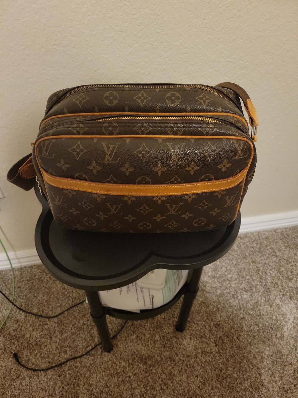 Louis Vuitton Reporter PM Monogram Crossbody Bag